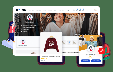 StoreMate Dokan, online marketplace theme