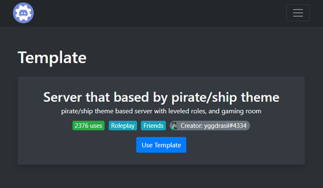 Pirate Theme