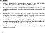 Police Secure Injunction Against #FixTheCountry Movement Demo