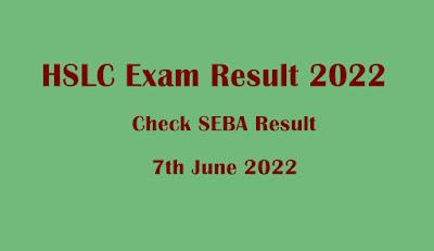 HSLC Exam Result 2022