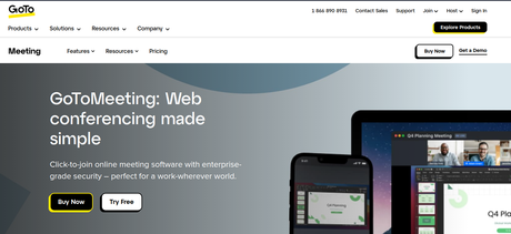 Best Zoom Alternative GotoMeeting