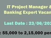 AS-CFMS Recruitment 2022 Project Manager Banking Expert Vacancy