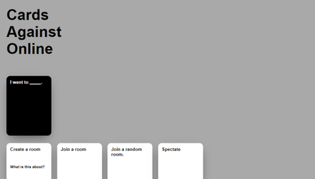 Cards Against Online