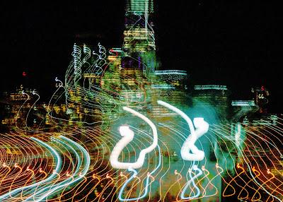 Jivometric skyline lights