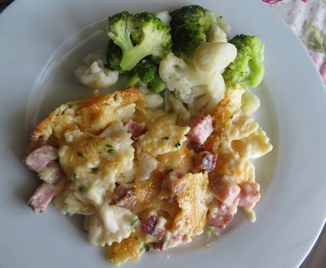 Ham and Cheese Bow Ties