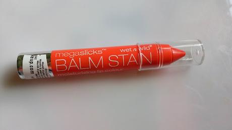 Wet n Wild Mega Slicks Balm Stain - See If I Carrot! Review & Swatch