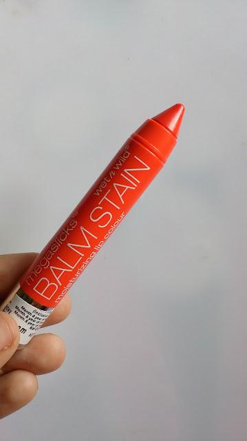 Wet n Wild Mega Slicks Balm Stain - See If I Carrot! Review & Swatch