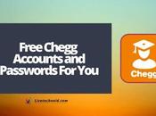 Free Chegg Accounts Passwords