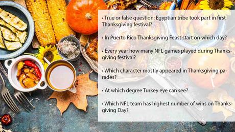 thanksgiving food trivia