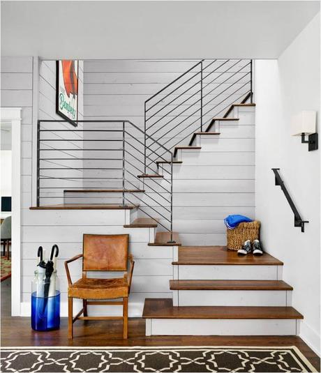 inside stair railing ideas