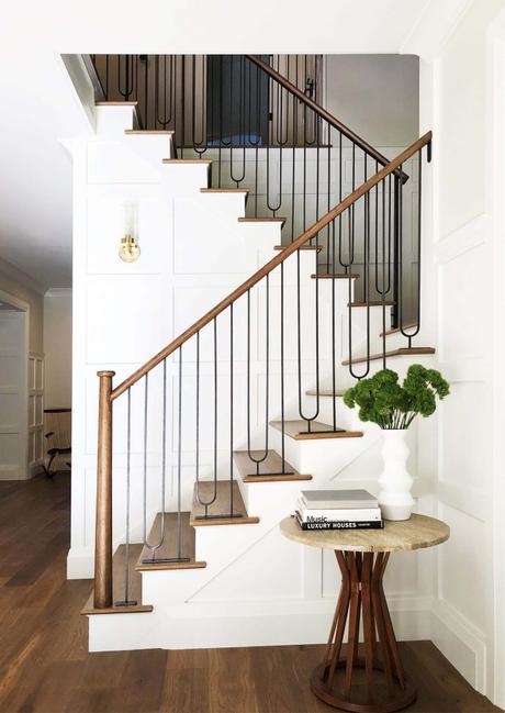 stair railing paint ideas