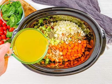 15 Bean Soup Crock Pot Recipe