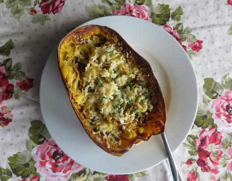 Buttery Air Fryer Spaghetti Squash