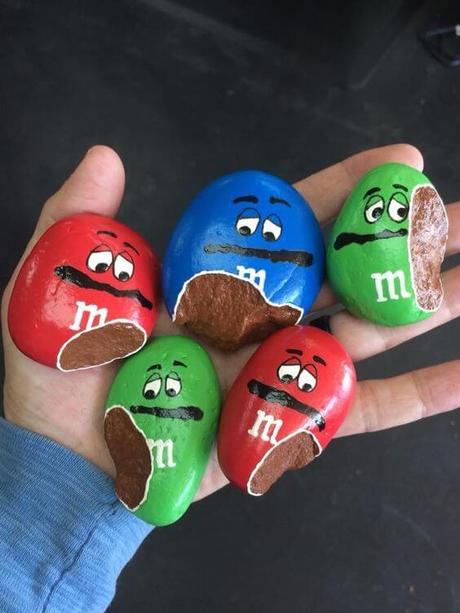 Easy Rock Painting Ideas M_M