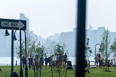 Approaching the watefront [11th St. Hoboken]