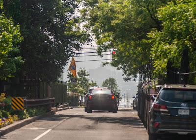 Approaching the watefront [11th St. Hoboken]
