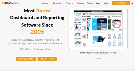 7 Recommended Tools To Build Business Dashboards iDashboard