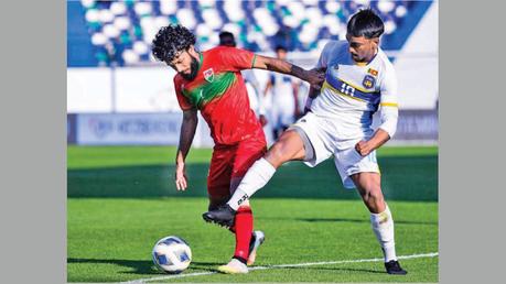 Action at Sri Lanka vs Maldives match