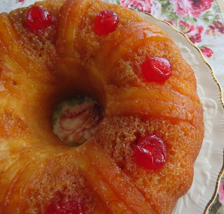 Pineapple Upside Down Bundt Cake