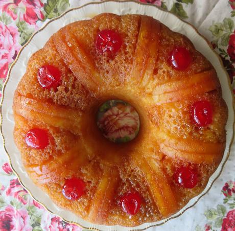 Pineapple Upside Down Bundt Cake