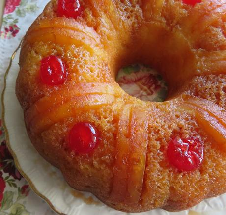 Pineapple Upside Down Bundt Cake