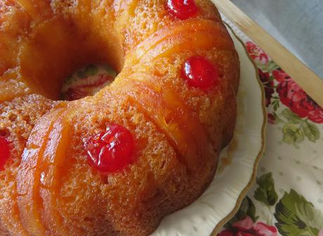 Pineapple Upside Down Bundt Cake