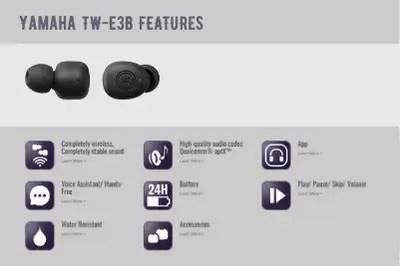 Yamaha tw-e3b features