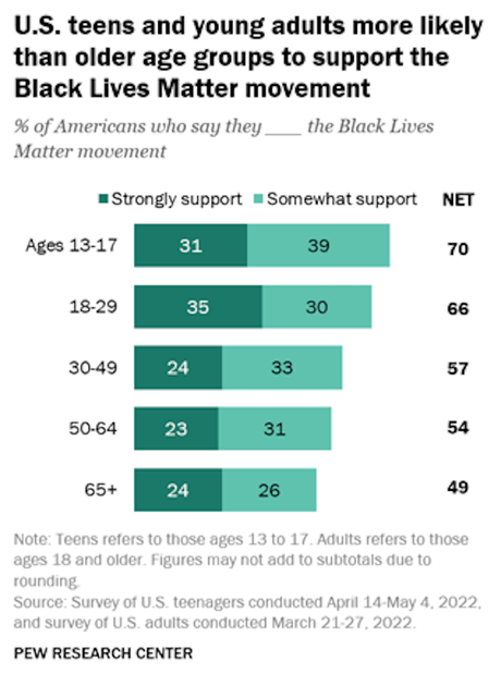 Support For The Black Lives Matter Movement