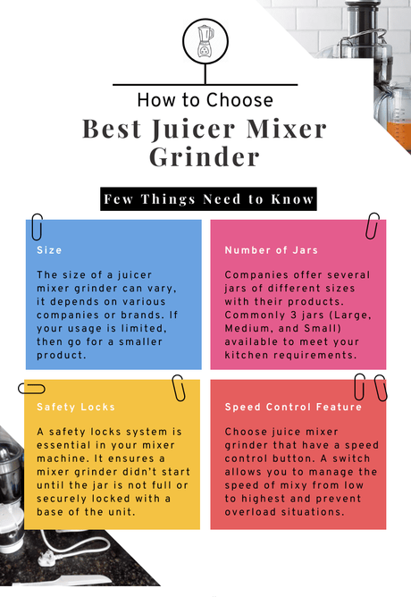 How to Choose Best Juicer Mixer Grinder in India