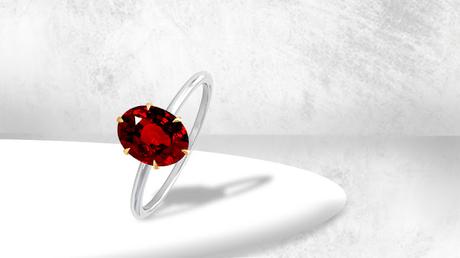 Make Your Beloved Elated With Ruby Solitaire Engagement Rings