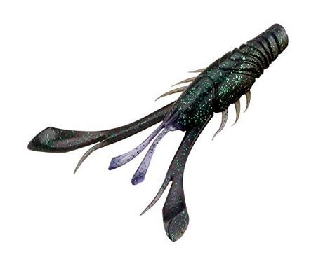 13 FISHING - Wobble Craw - Creature Bait - 4.25' - 2/7oz - Mardi Craw - 5 Baits Per Pack - RE-WC4.25-22