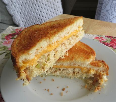 Air Fryer Tuna Melt