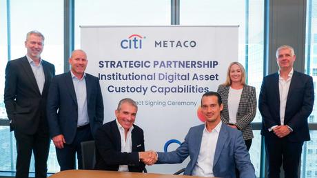 Citi and METACO are creating digital asset storage