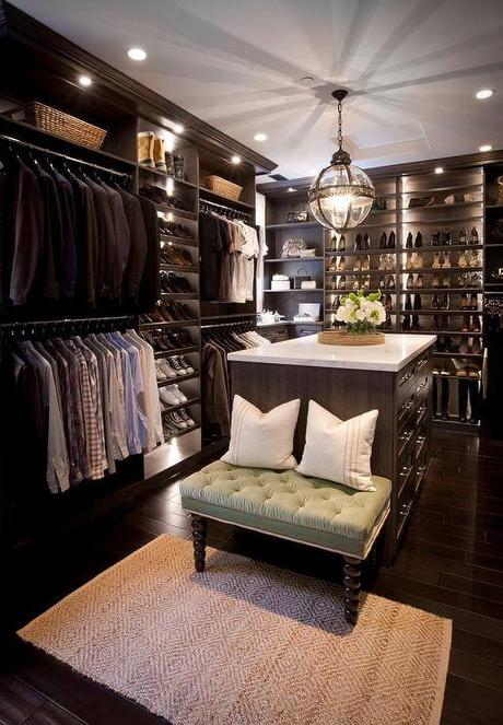 walk in closet storage ideas