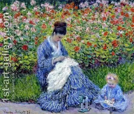 Madame Monet and Child