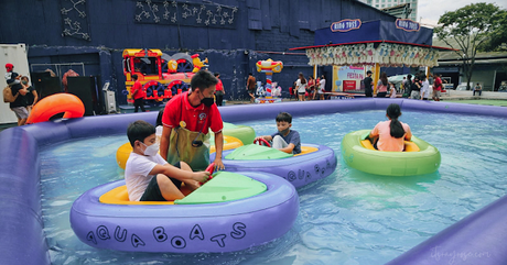 Playtime with Kuya Harvey and Liam on Araneta Fiesta Park | Araneta City’s newest outdoor fun park