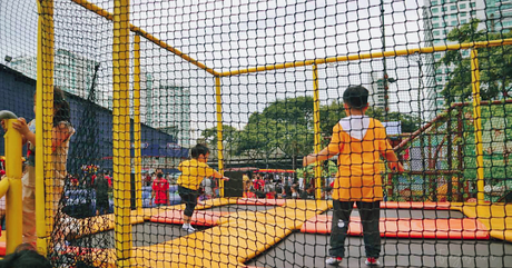 Playtime with Kuya Harvey and Liam on Araneta Fiesta Park | Araneta City’s newest outdoor fun park