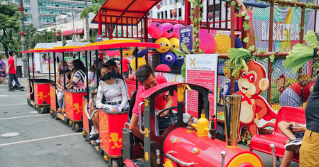 Playtime with Kuya Harvey and Liam on Araneta Fiesta Park | Araneta City’s newest outdoor fun park