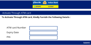 Indian Bank Net Banking