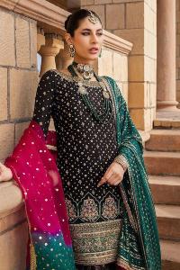 Black Can-Can Maxi – Dupatta