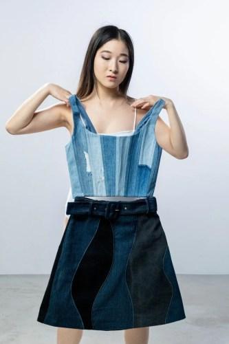 Sustainable fashion denim