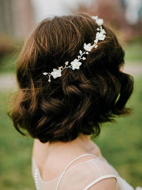 Short Bridal Hair: