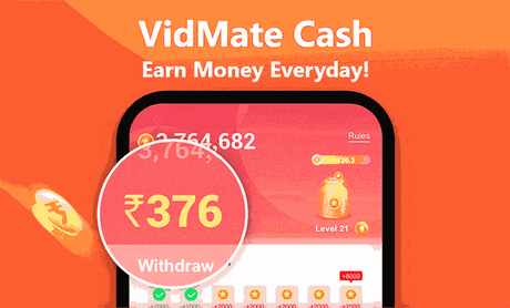 What Does VidMate Cash Offer Us?