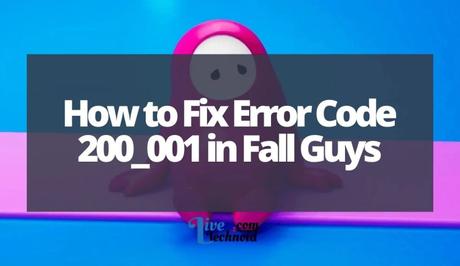 How to Fix Error Code 200_001 in Fall Guys