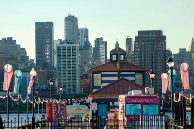 some views of Pier 13 in Hoboken