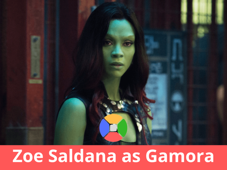 Zoe Saldana as Gamora