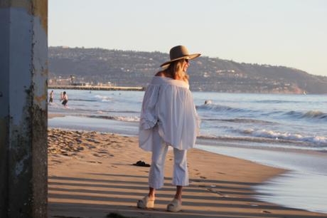 My Favorite White Off the Shoulder Top