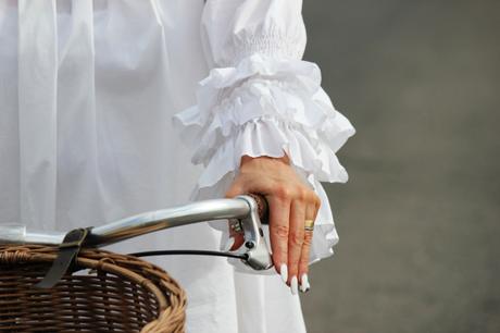 My Favorite White Off the Shoulder Top