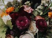 Moody Gorgeous Black Wedding Bouquets Style