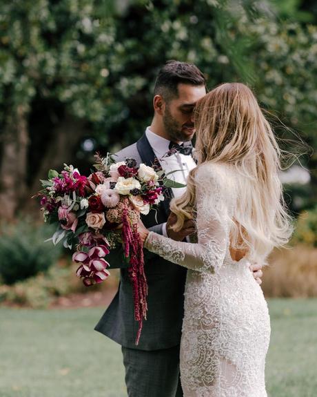 pantone 2015 color wedding floristics